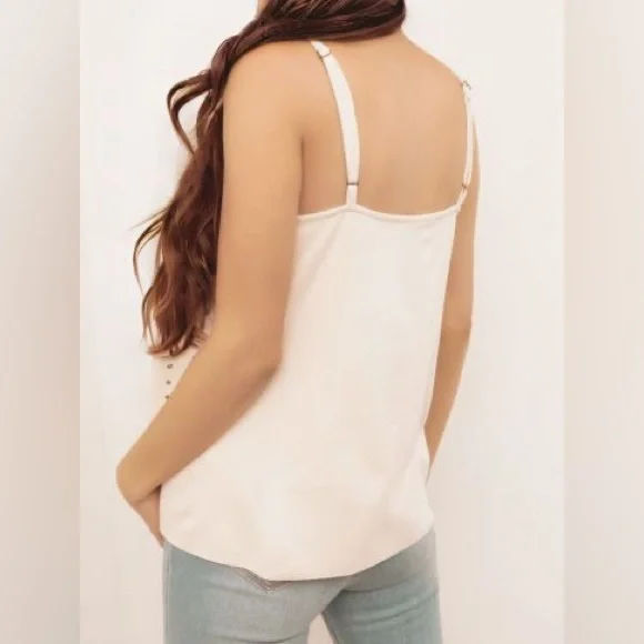 Vocal Vanilla Studded Faux Suede Tank Top - Picture 2 of 6